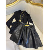 Юбка из эко кожи Schiaparelli 