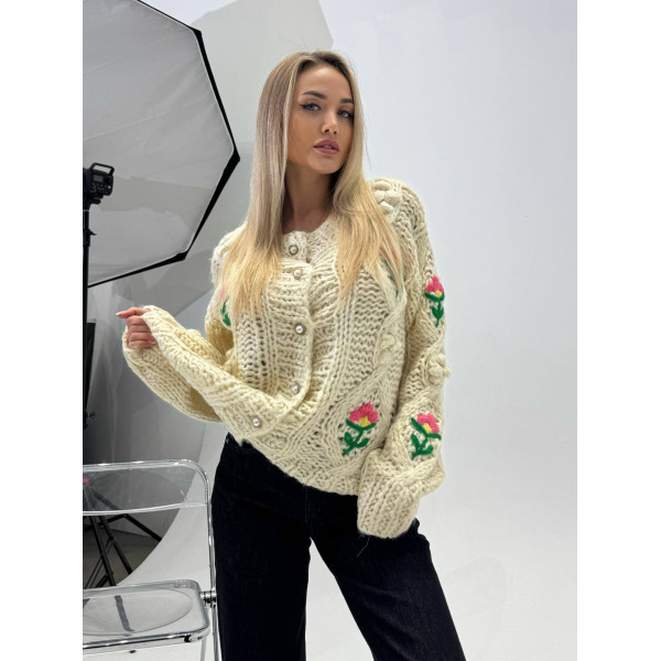 Кардиган Miu Miu ручная работа