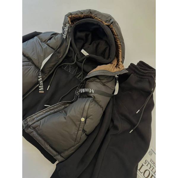 Утепленный костюм тройка Max Mara