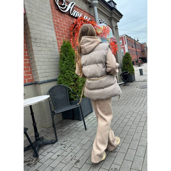 Классический утепленный костюм тройка Brunello Cucinelli