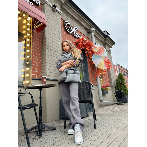 Утепленный костюм тройка Brunello Cucinelli 