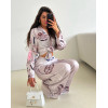 Костюм в пижамном стиле Hermes 