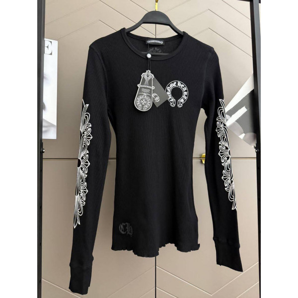 Стильный лонгслив Chrome Hearts 