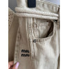 Прямые  джинсы Miu Miu
