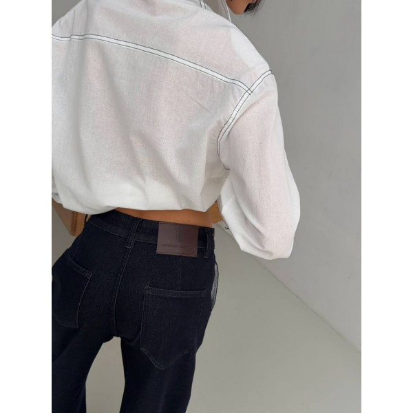 Джинсы Brunello Cucinelli стрейч 