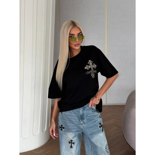 Стильная футболка Chrome Hearts