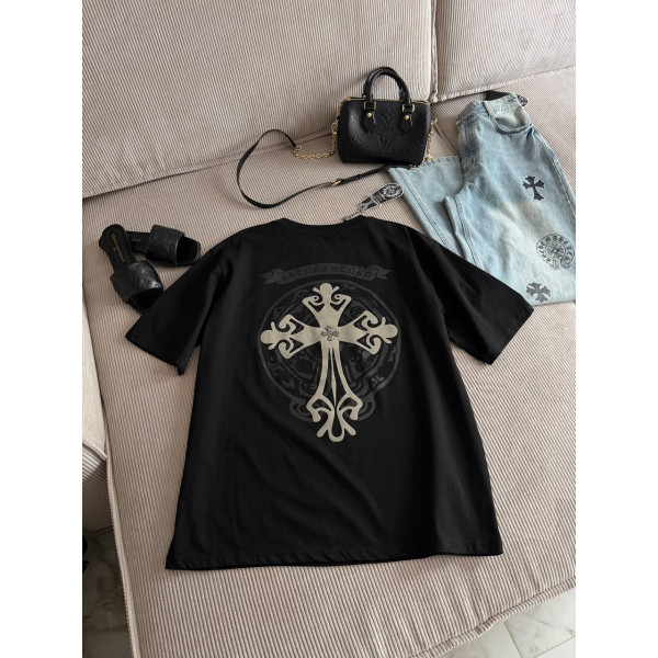 Стильная футболка Chrome Hearts