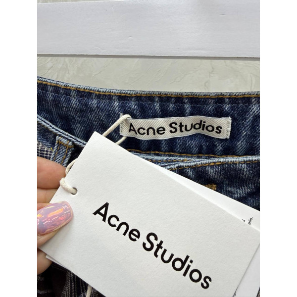 Джинсы Acne Studios с имитацией рубашки
