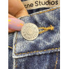 Джинсы Acne Studios с имитацией рубашки