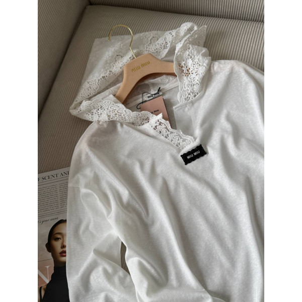 Лонгслив Miu Miu 
